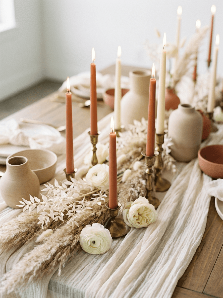 Inspiracje weselne 2026: garden party, oliwka i naturalne tkaniny w stylu Pinterest